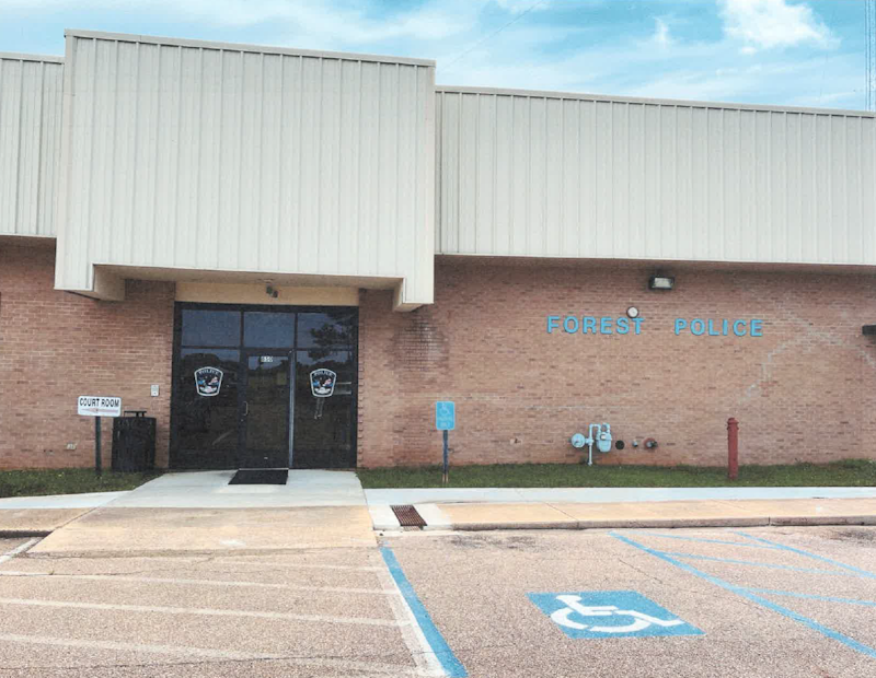 Police department building exterior photo